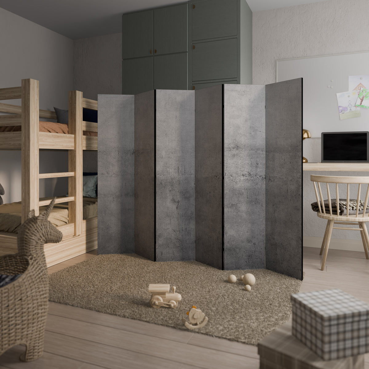 SUBTLE SHADOWS DISPLAY 6-teiliger Paravent