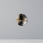 MARBLE OF TOMMORROW Ovales Kunstregal in Eiche-Optik