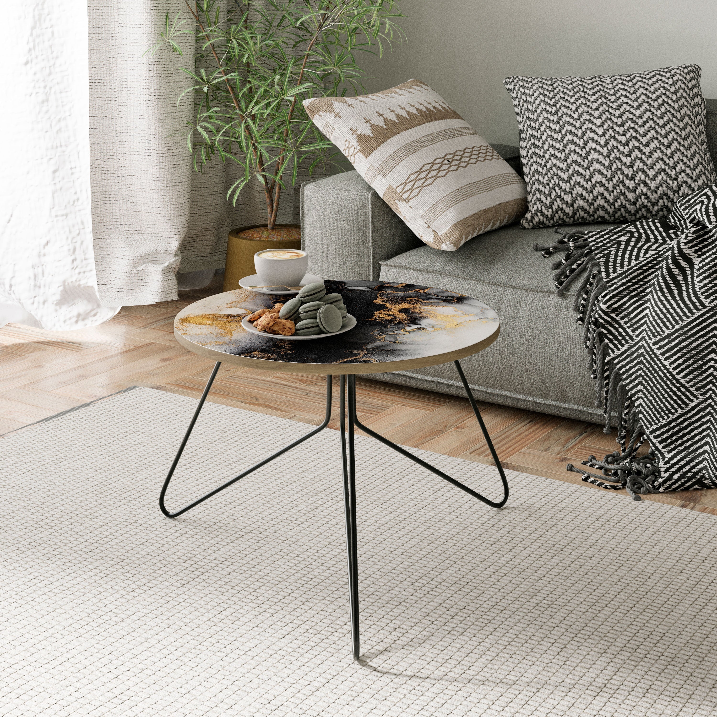 MARBLE OF TOMMORROW Couchtisch 60