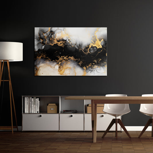 MARBLE OF TOMMORROW Horizontal Canvas Print