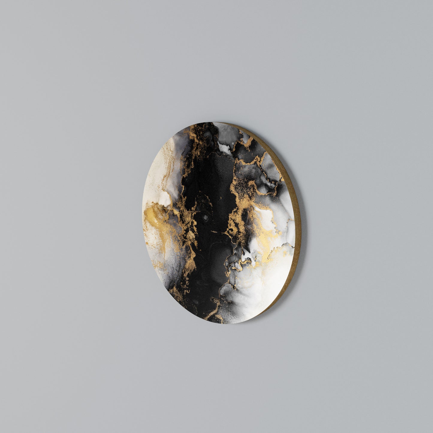 MARBLE OF TOMMORROW Rundes Wandbild