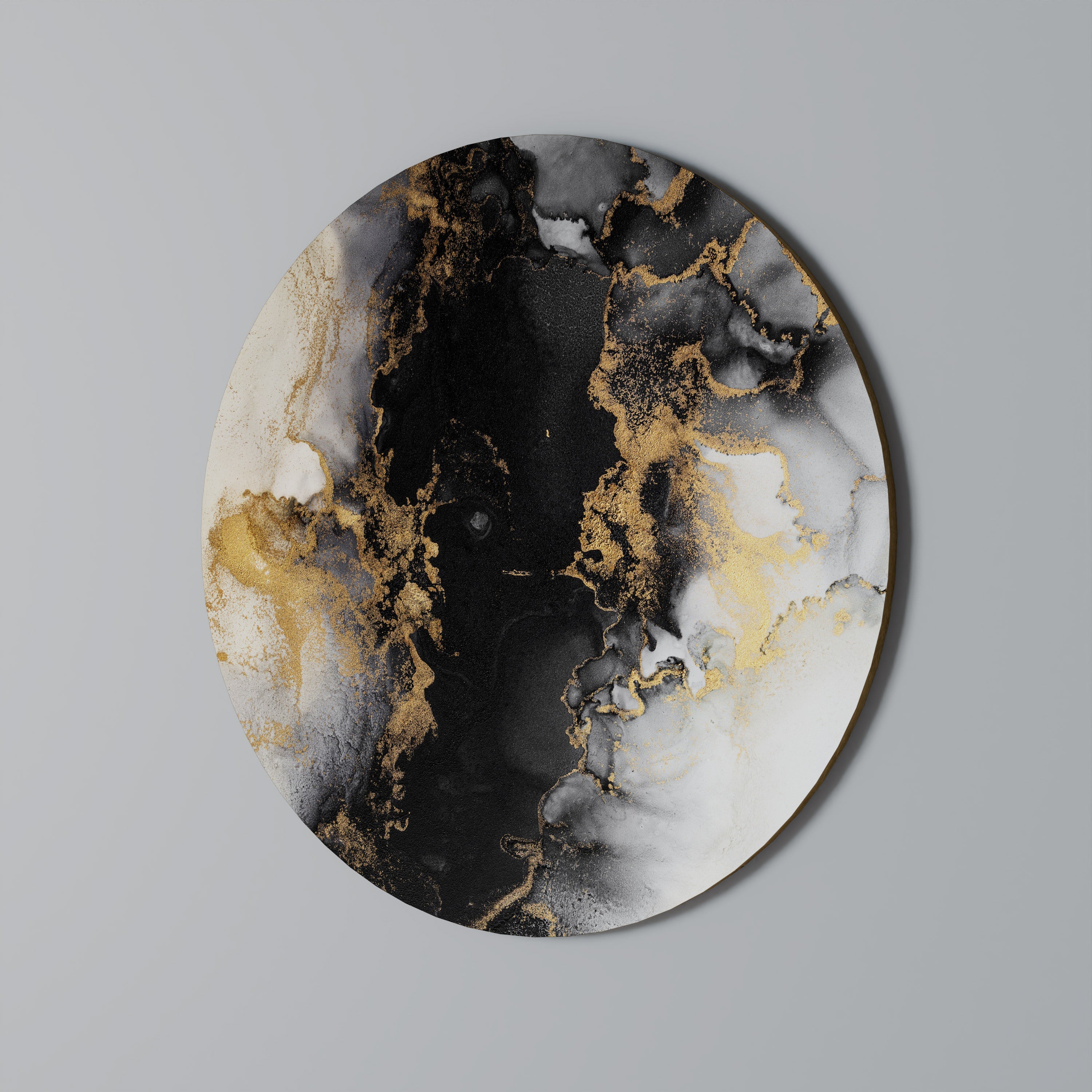 MARMOR VON MORGEN Runde Wandkunst