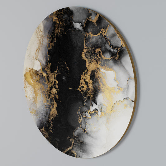 MARBLE OF TOMMORROW Rundes Wandbild