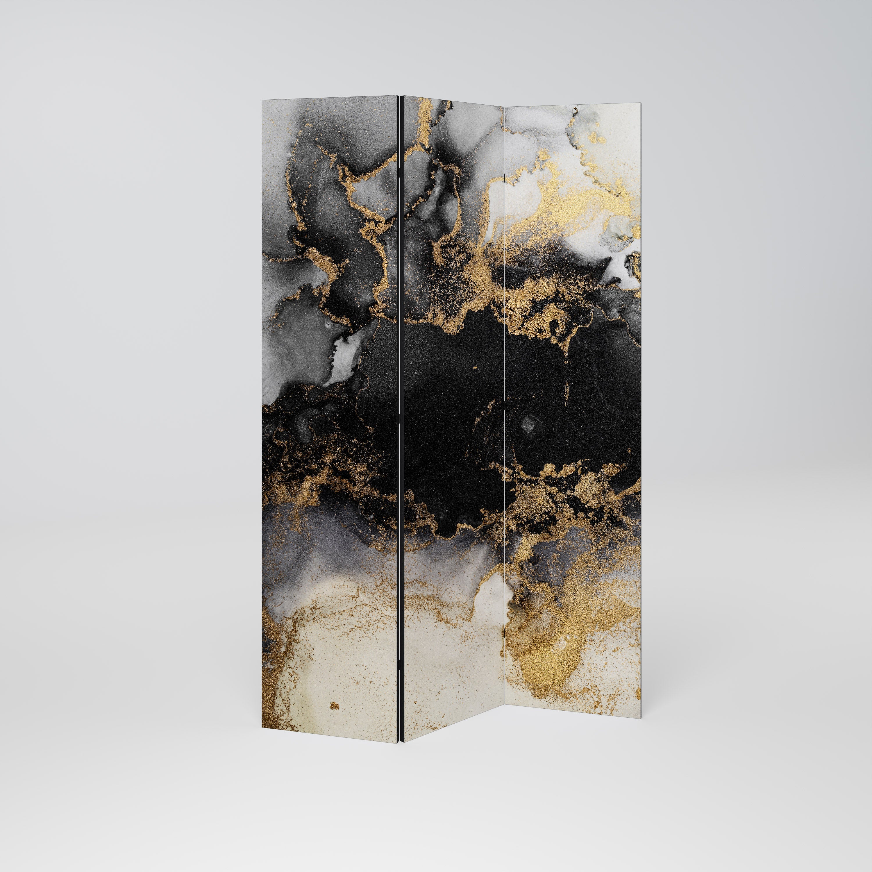 MARBLE OF TOMMORROW Dekorativer 3-teiliger Raumteiler