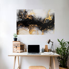 MARBLE OF TOMMORROW Selbstklebendes Horizontal-Poster