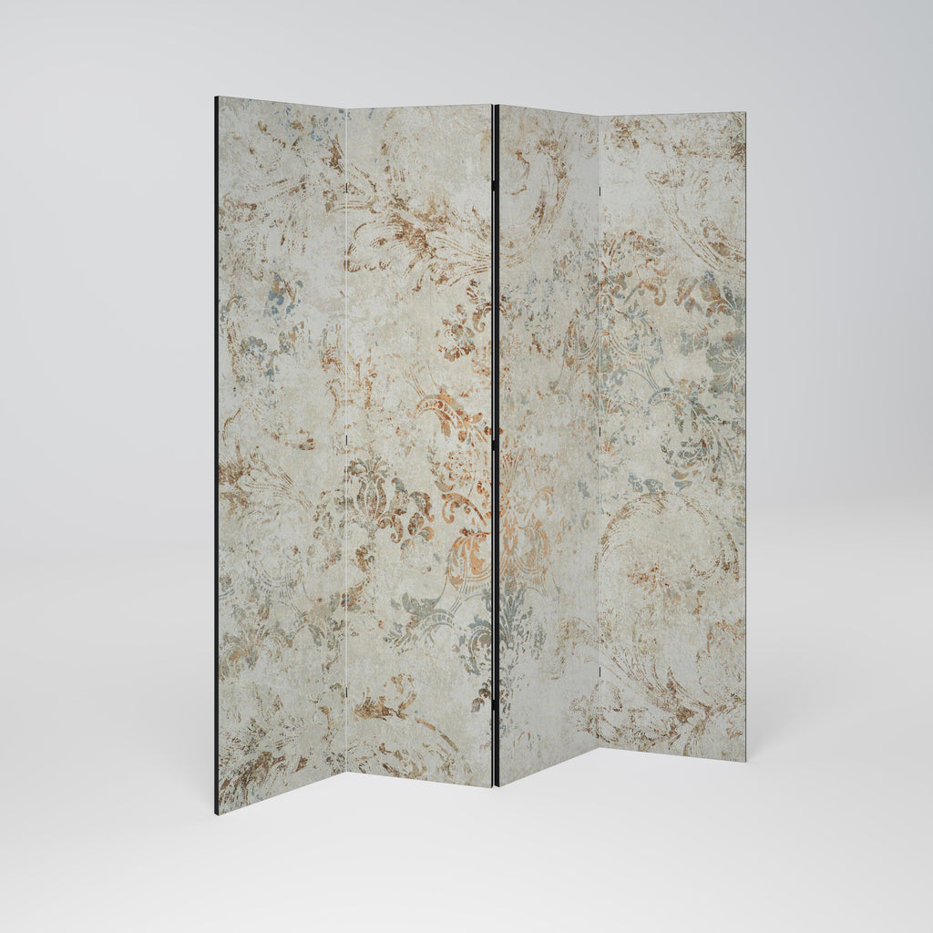 FADED ELEGANCE Dekorativer 4-teiliger Raumteiler
