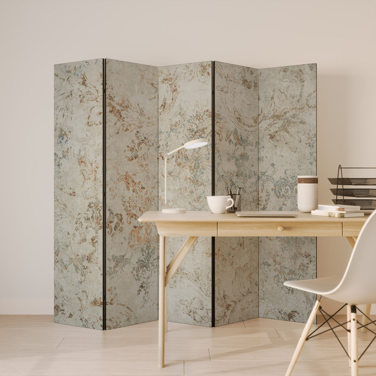 FADED ELEGANCE 5-teiliger Paravent