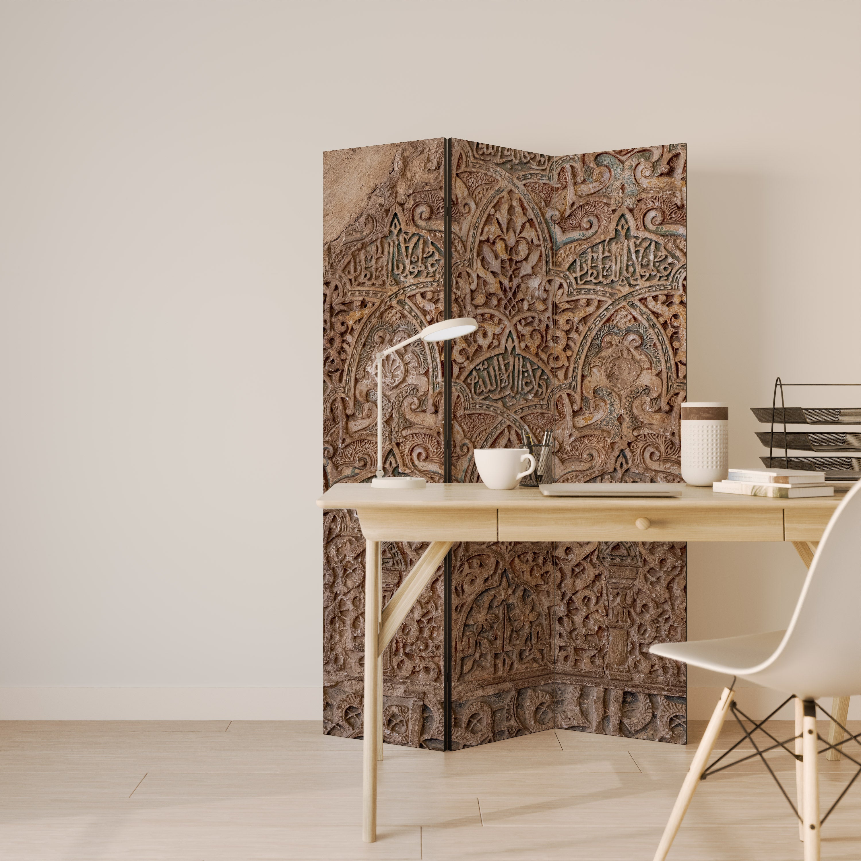 ARABESQUE WHISPERS 3-Panel Room Divider