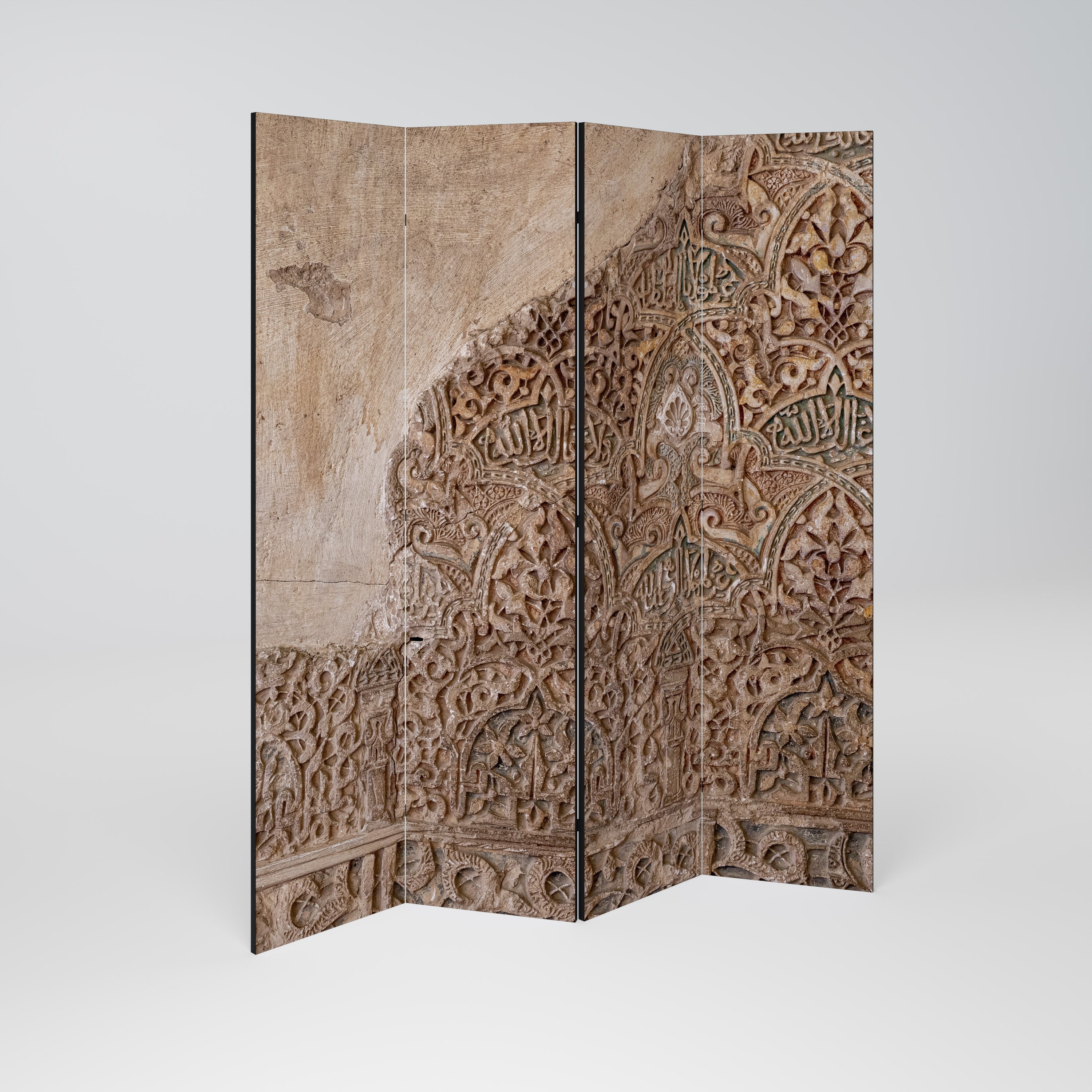 ARABESQUE WHISPERS Dekorativer 4-teiliger Raumteiler
