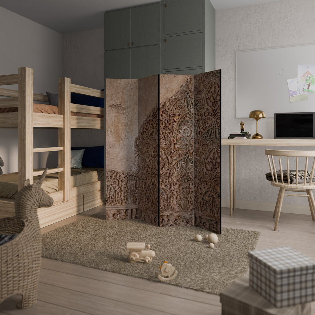 ARABESQUE WHISPERS Decorative 4-Panel Room Divider
