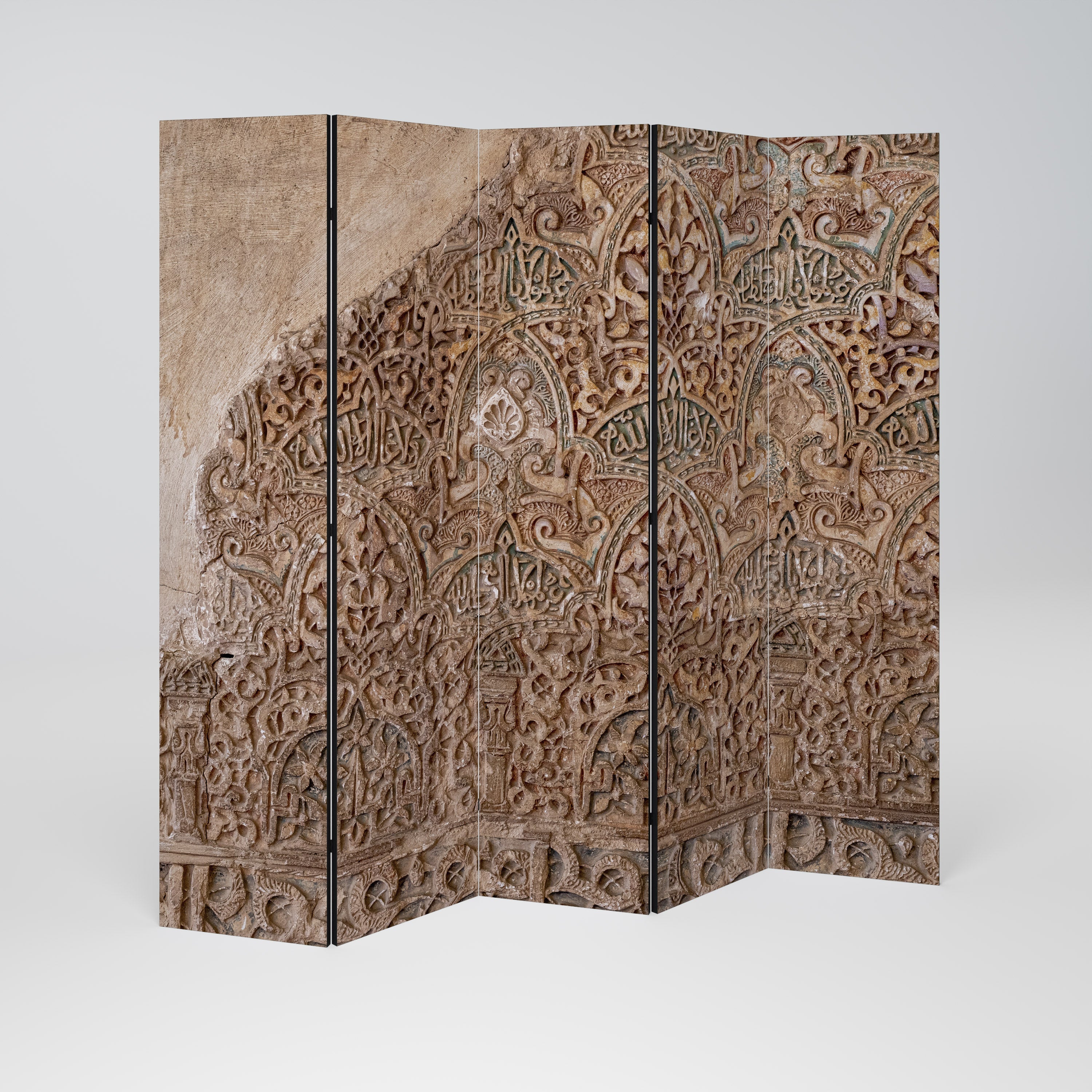 ARABESQUE WHISPERS Decorative 5-Panel Room Divider