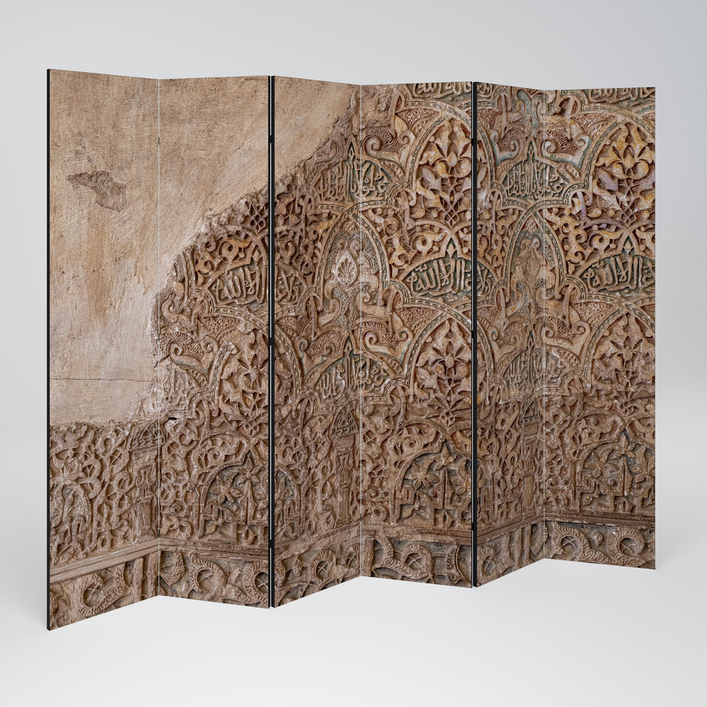 ARABESQUE WHISPERS Decorative 6-Panel Room Divider