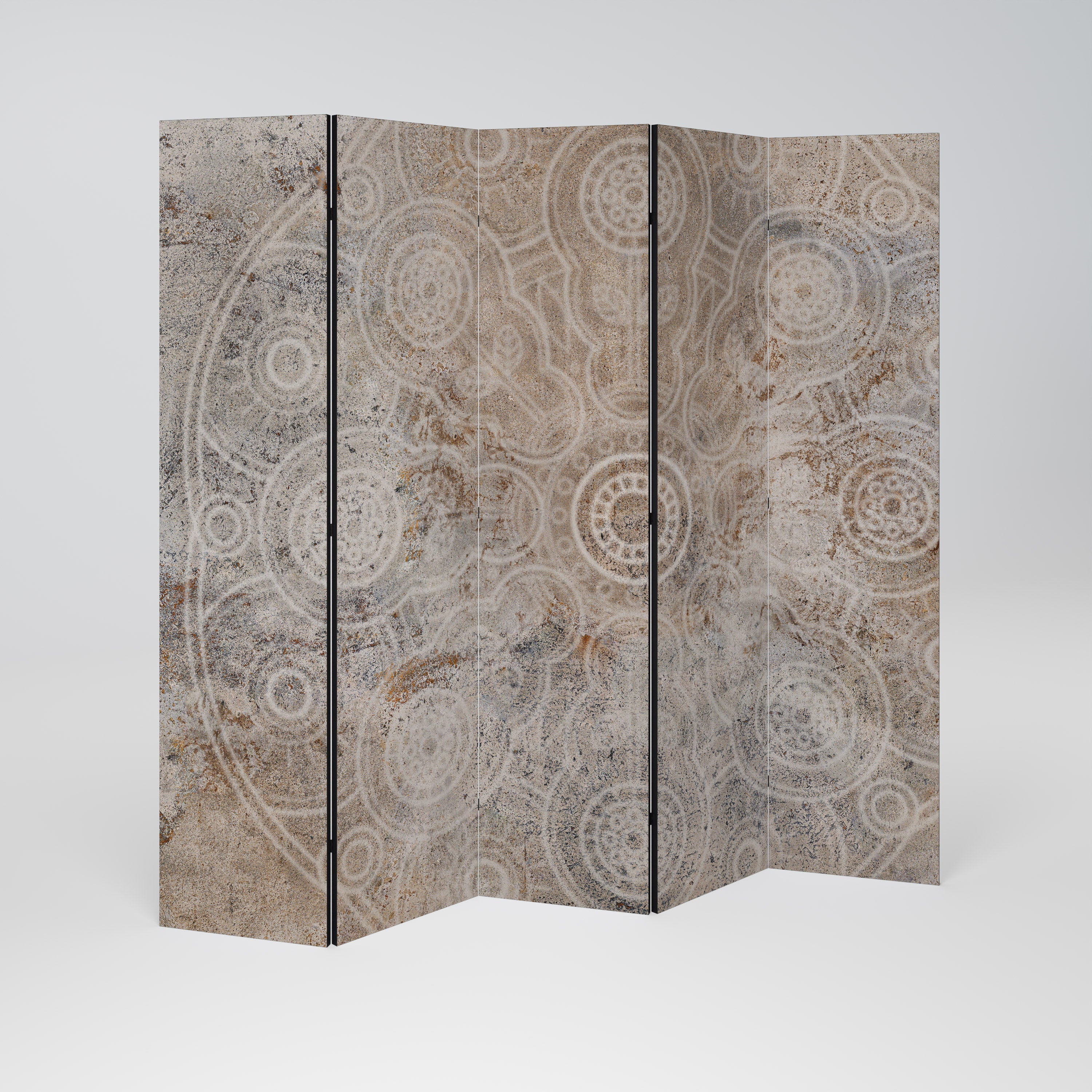 ENIGMATIC PATTERNS 5-teiliger Paravent