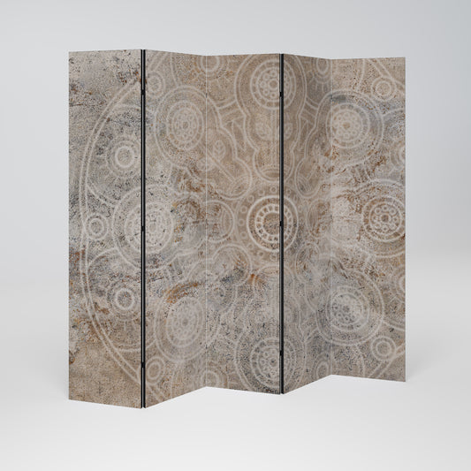 ENIGMATIC PATTERNS 5-teiliger Paravent