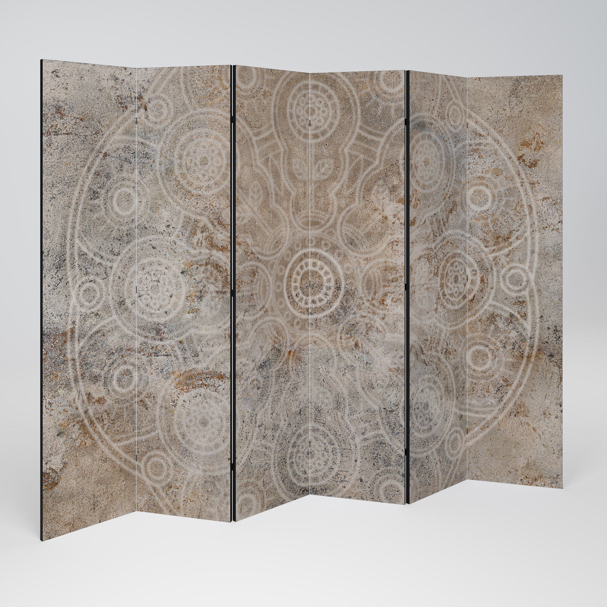 ENIGMATIC PATTERNS 6-teiliger Paravent