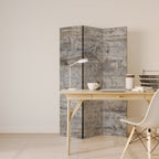 MYSTIC PATINA Decorative 3-Panel Room Divider