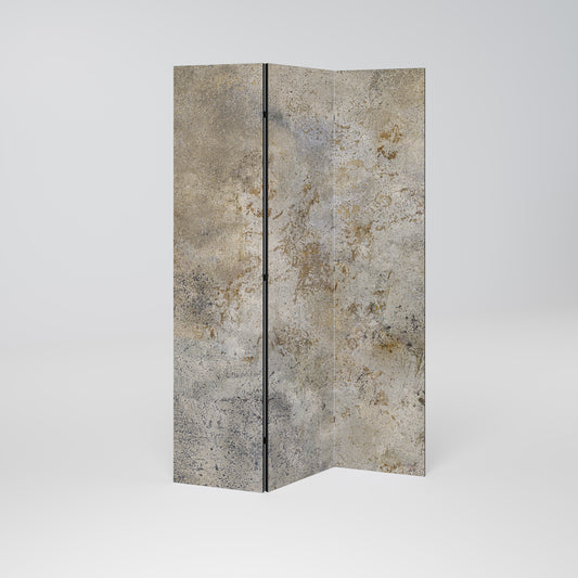 ABSTRACT EARTH CANVAS 3-teiliger Paravent