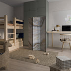 GOLDEN RIDGES 3-Panel Room Divider