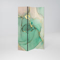 MARBLEIZED MYSTIQUE Dekorativer Paravent - 3-teilig