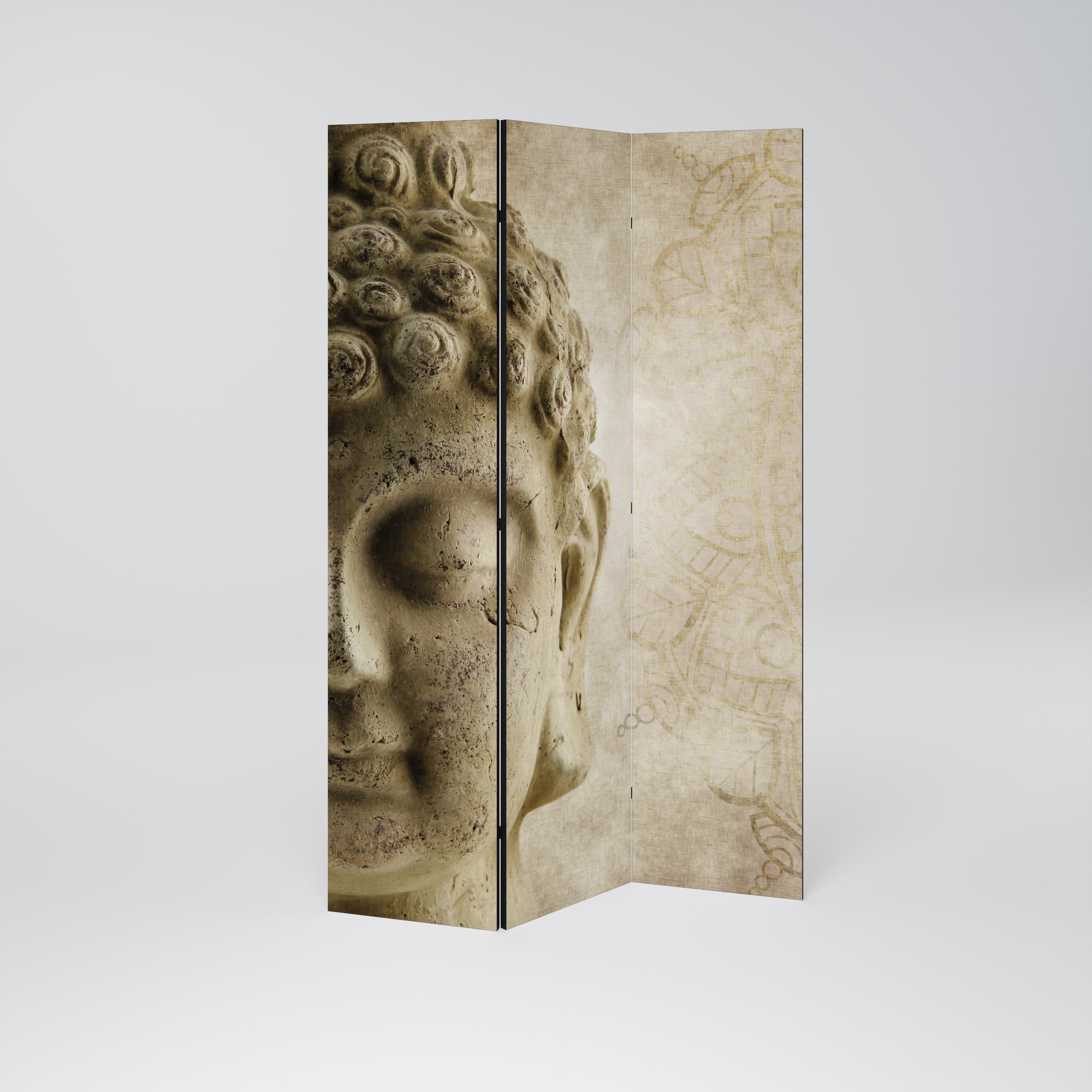 MYSTICAL MEDITATION SCENE 3-Panel Room Divider