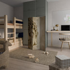 MYSTICAL MEDITATION SCENE Dekorativer Paravent - 3-teilig