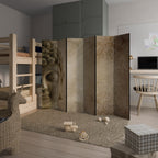 MYSTICAL MEDITATION SCENE Dekorativer Paravent - 6-teilig