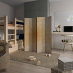 UNTOLD MYSTERIES Dekorativer Paravent - 4-teilig