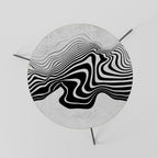 MONOCHROME MIRAGE Couchtisch Ø 60 cm