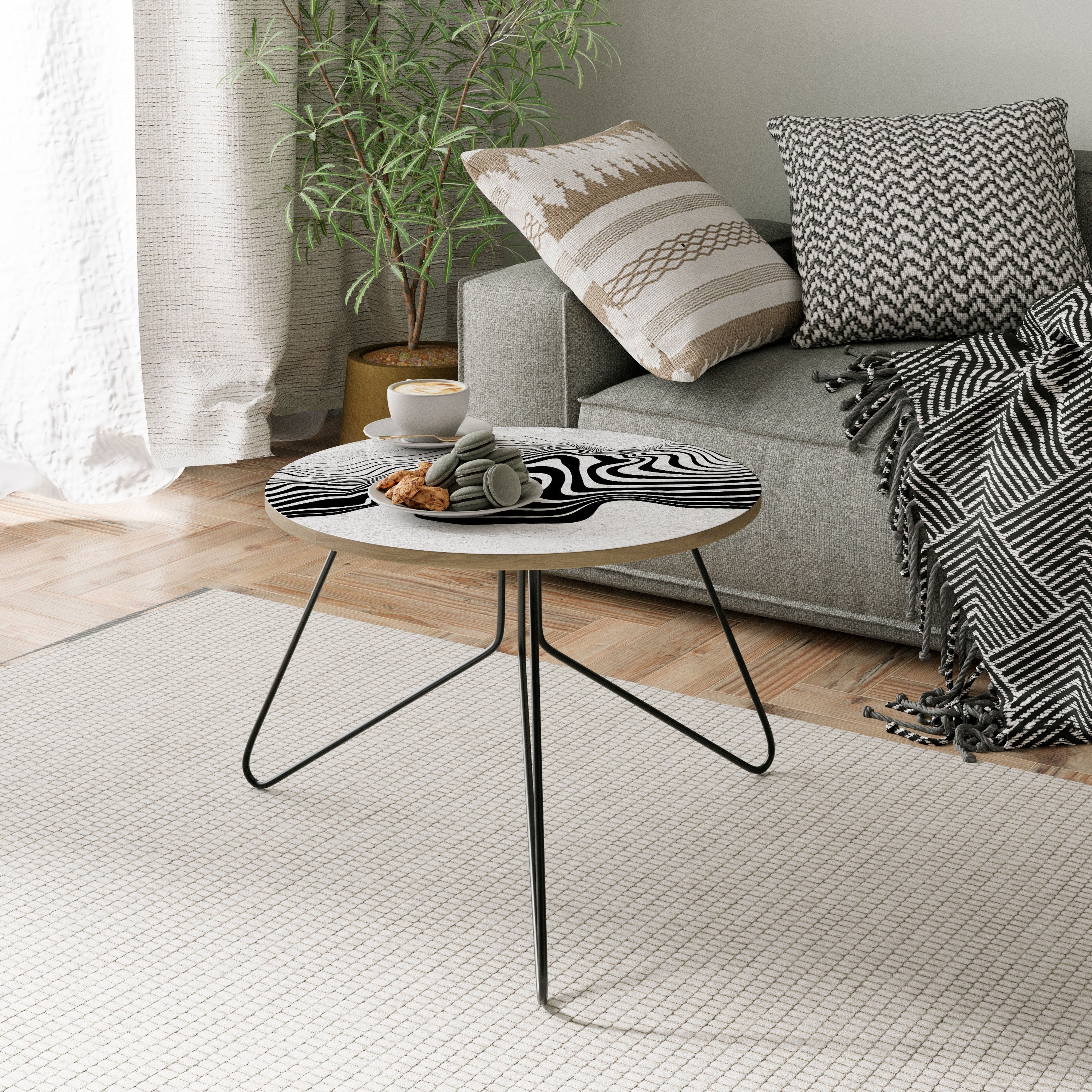 MONOCHROME MIRAGE Couchtisch 60