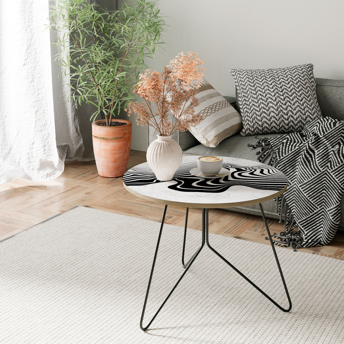 MONOCHROME MIRAGE Couchtisch
