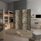 SUCCULENT WHIMSY Dekorativer Paravent - 5-teilig