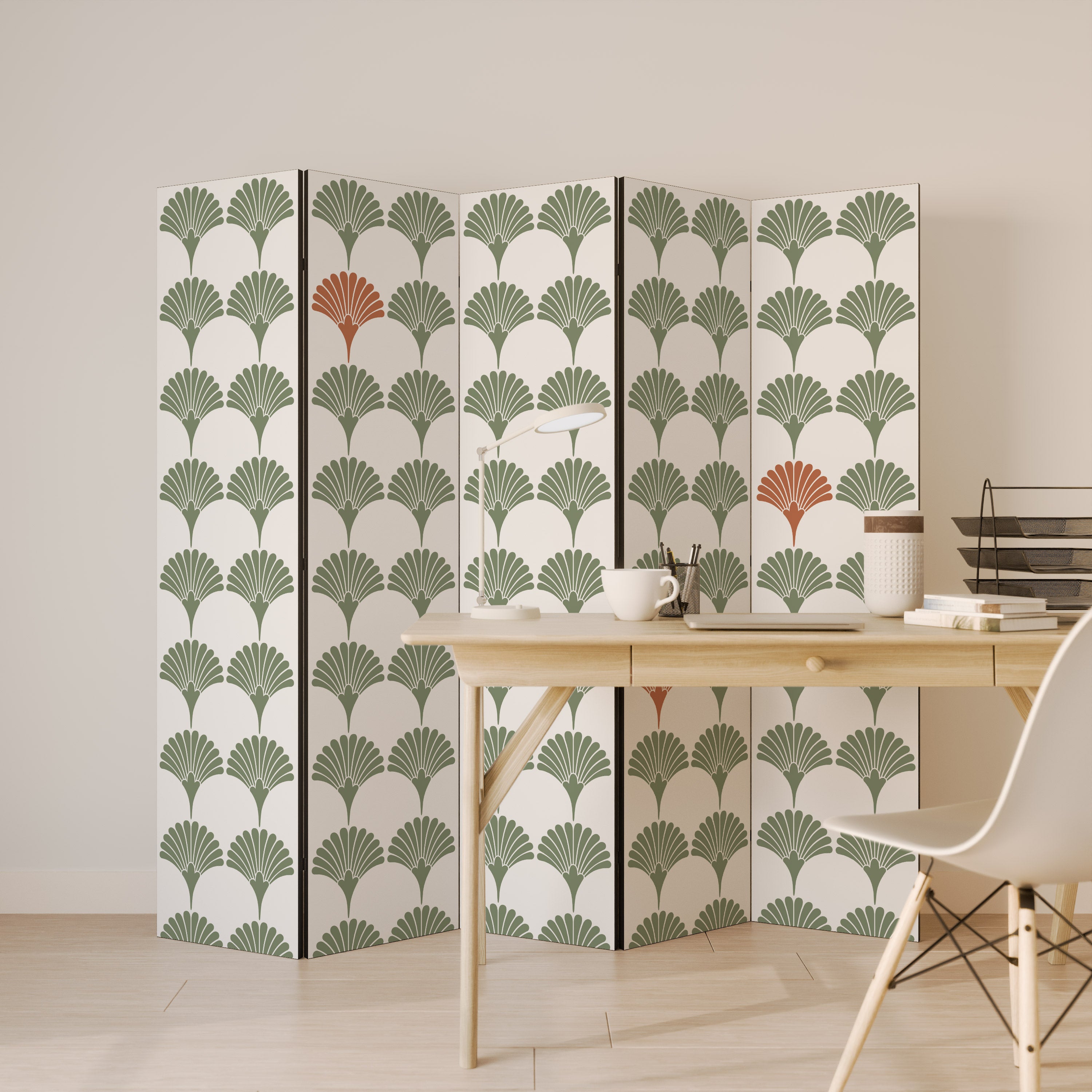 VIVID VALOR 5-Panel Room Divider