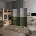 RUSTIC RADIANCE ASSEMBLED Dekorativer Paravent - 5-teilig