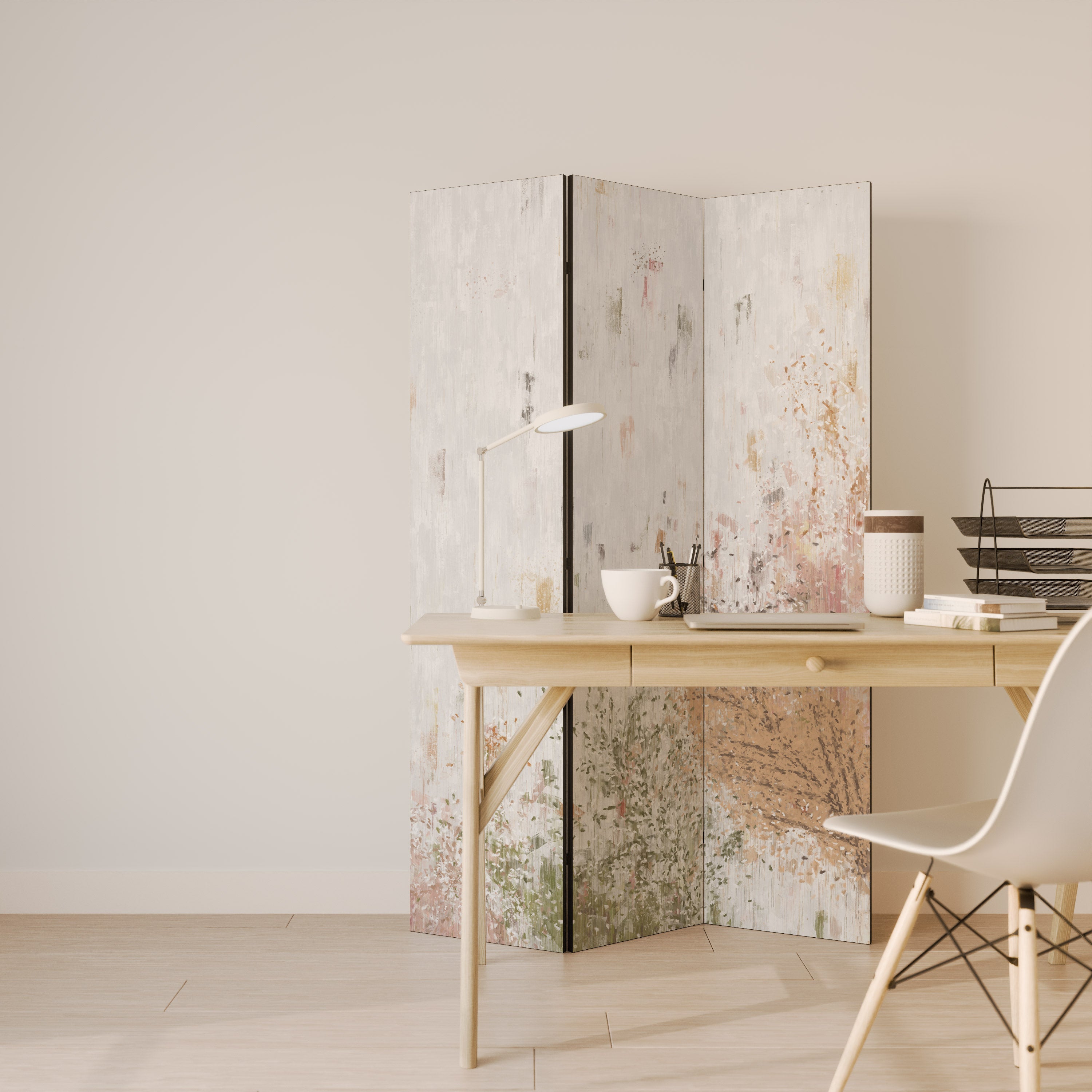 DAILY RHAPSODIES 3-Panel Room Divider