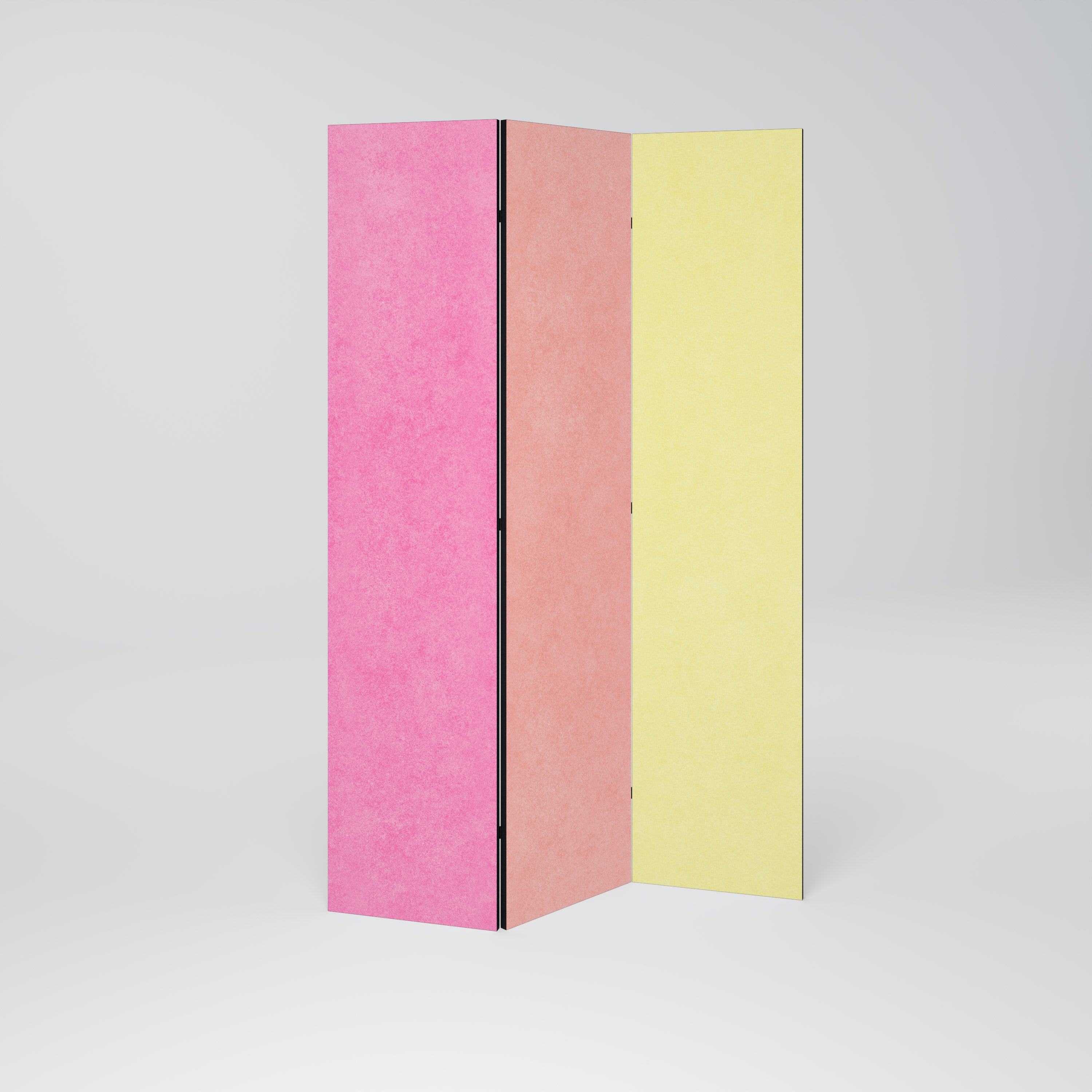 LIKE A ROLLING SHADE 3-Panel Room Divider