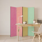 LIKE A ROLLING SHADE Dekorativer Paravent - 4-teilig