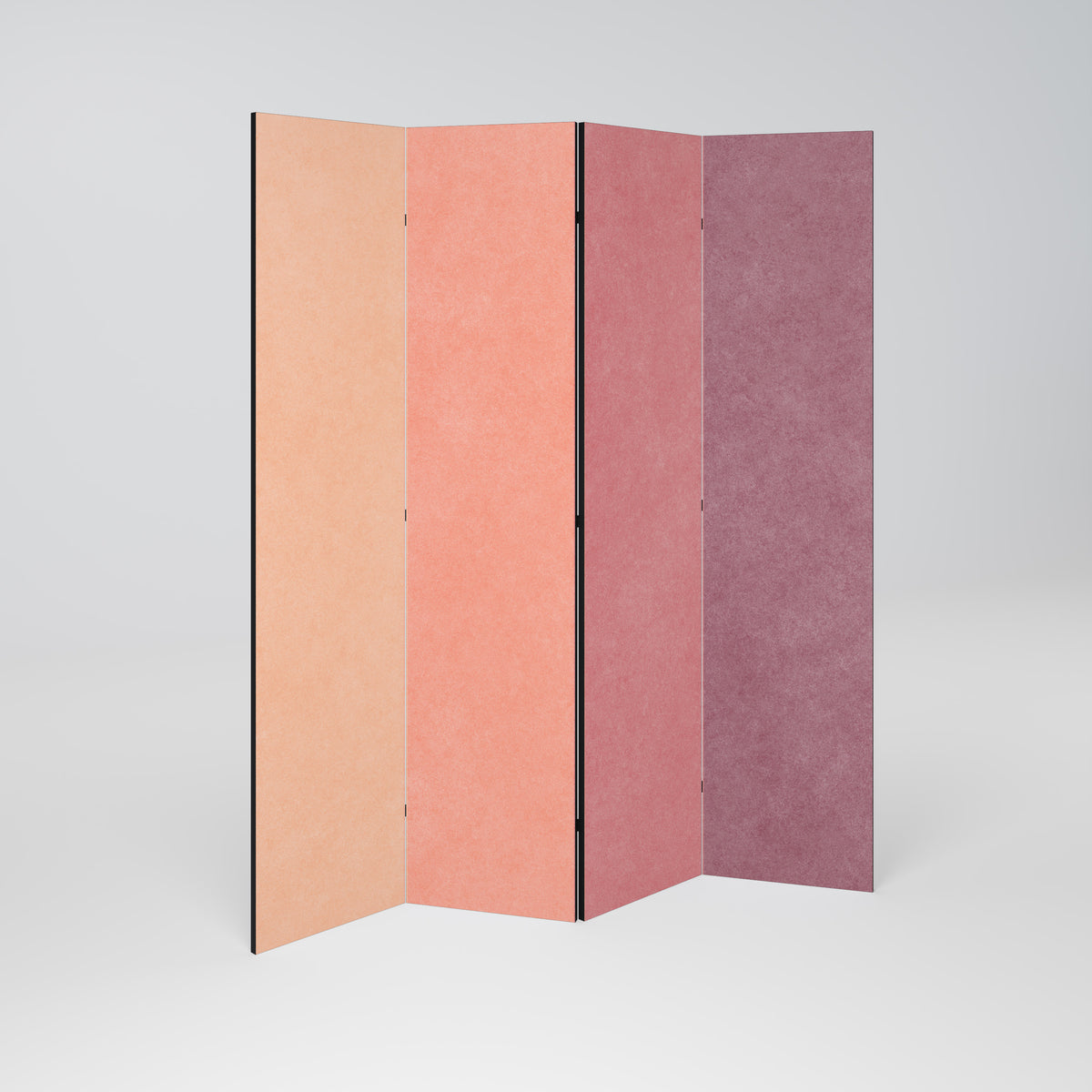SMELLS LIKE PINK SPIRIT 4-teiliger Paravent