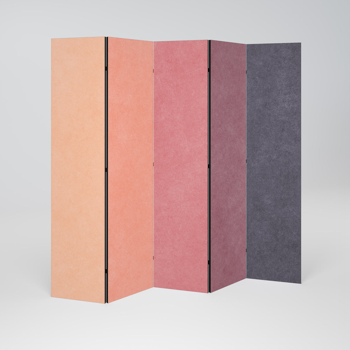 SMELLS LIKE PINK SPIRIT 5-teiliger Paravent