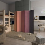 SMELLS LIKE PINK SPIRIT Decorative 5-Panel Room Divider