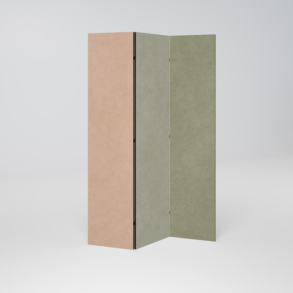 GANGNAM AVOCADO Decorative 3-Panel Room Divider