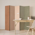 GANGNAM AVOCADO Dekorativer Paravent - 5-teilig