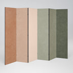 GANGNAM AVOCADO 6-teiliger Paravent