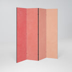 PEACH OF MY HEART Dekorativer Paravent - 4-teilig