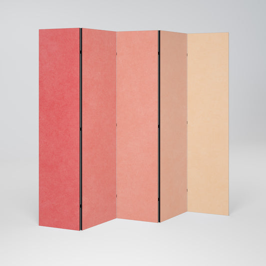 PEACH OF MY HEART 5-teiliger Paravent