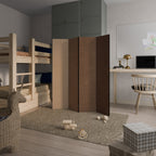 BROWNING IN THE DEEP Dekorativer Paravent - 4-teilig