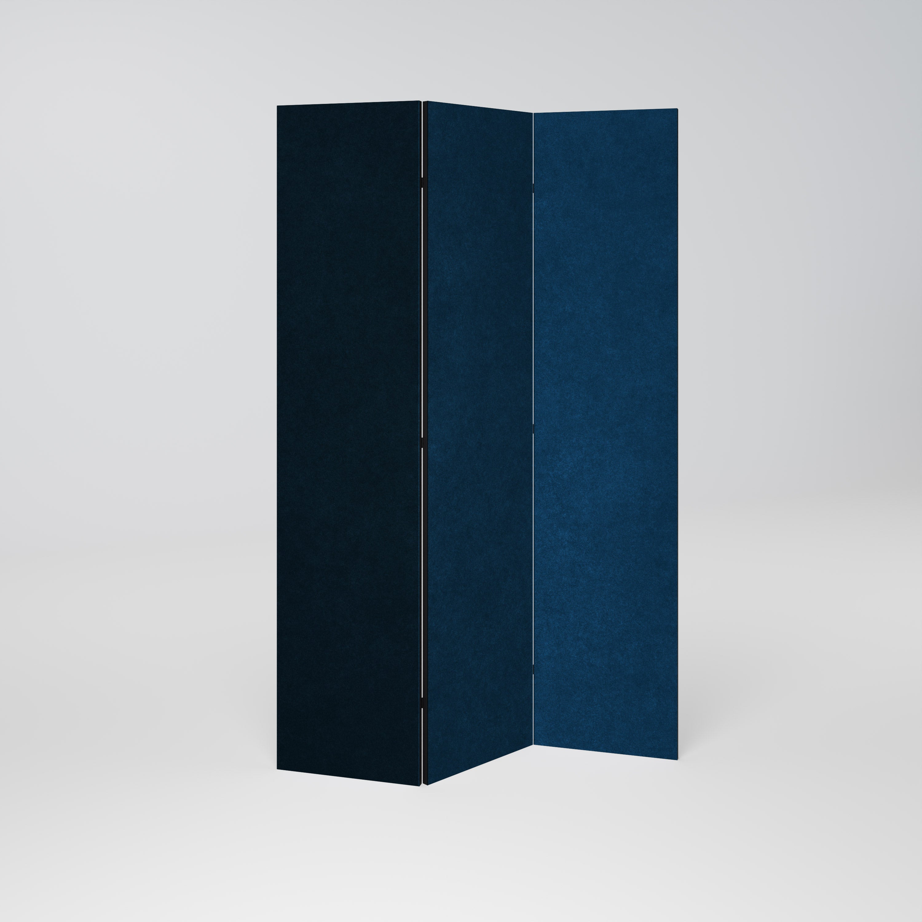 SHAKE IT BLUE Dekorativer 3-teiliger Raumteiler