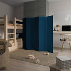 SHAKE IT BLUE 5-Panel Room Divider