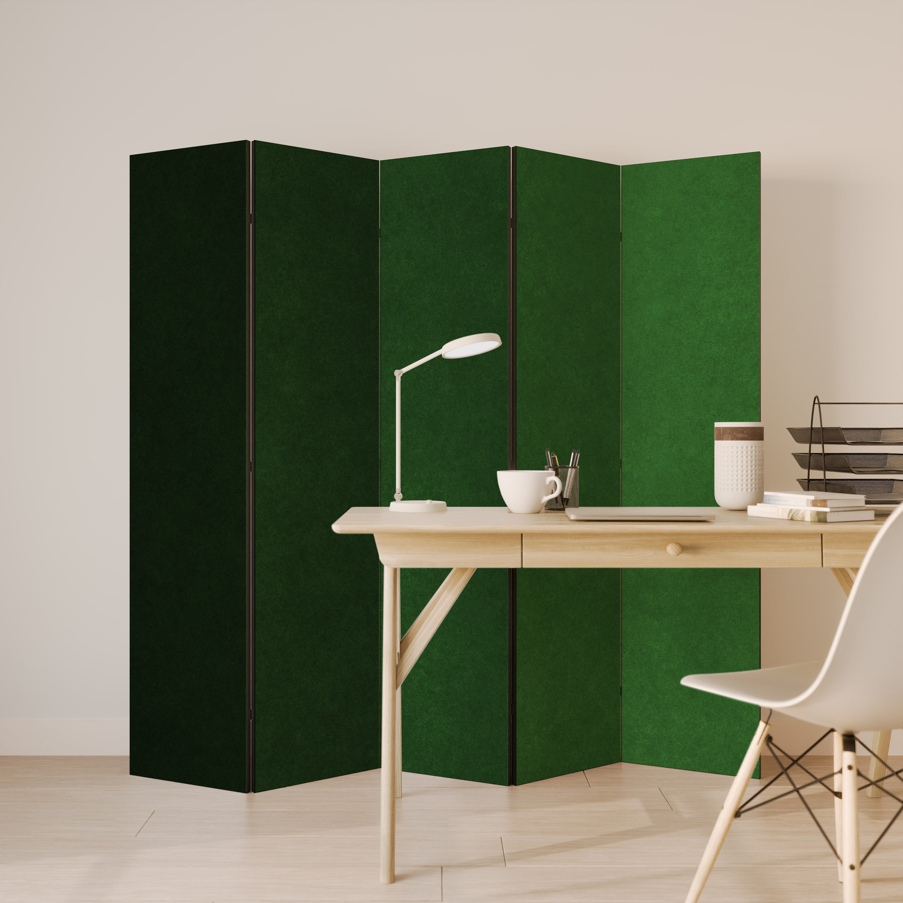 GREEN YOURSELF Dekorativer 5-teiliger Raumteiler