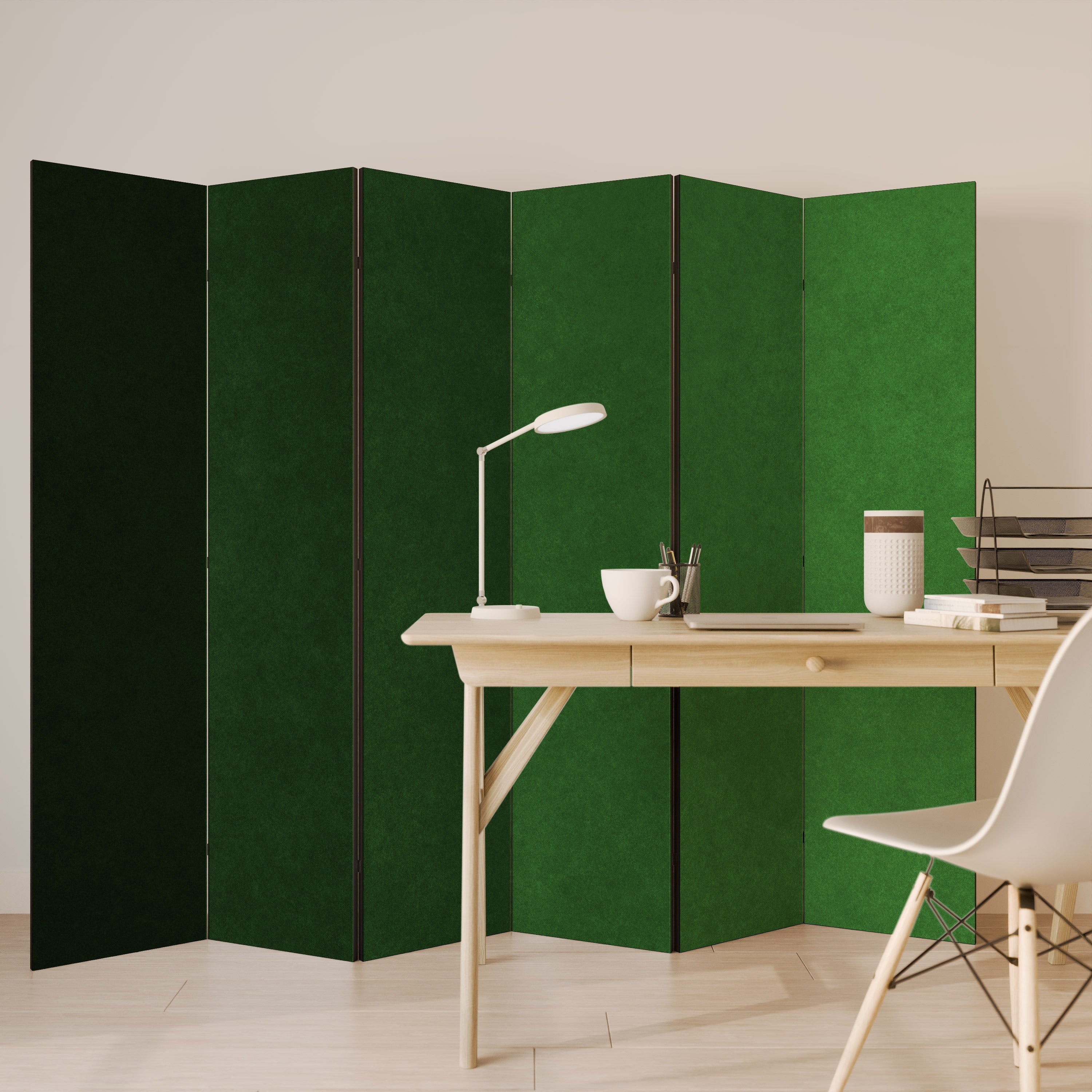 GREEN YOURSELF Dekorativer 6-teiliger Raumteiler