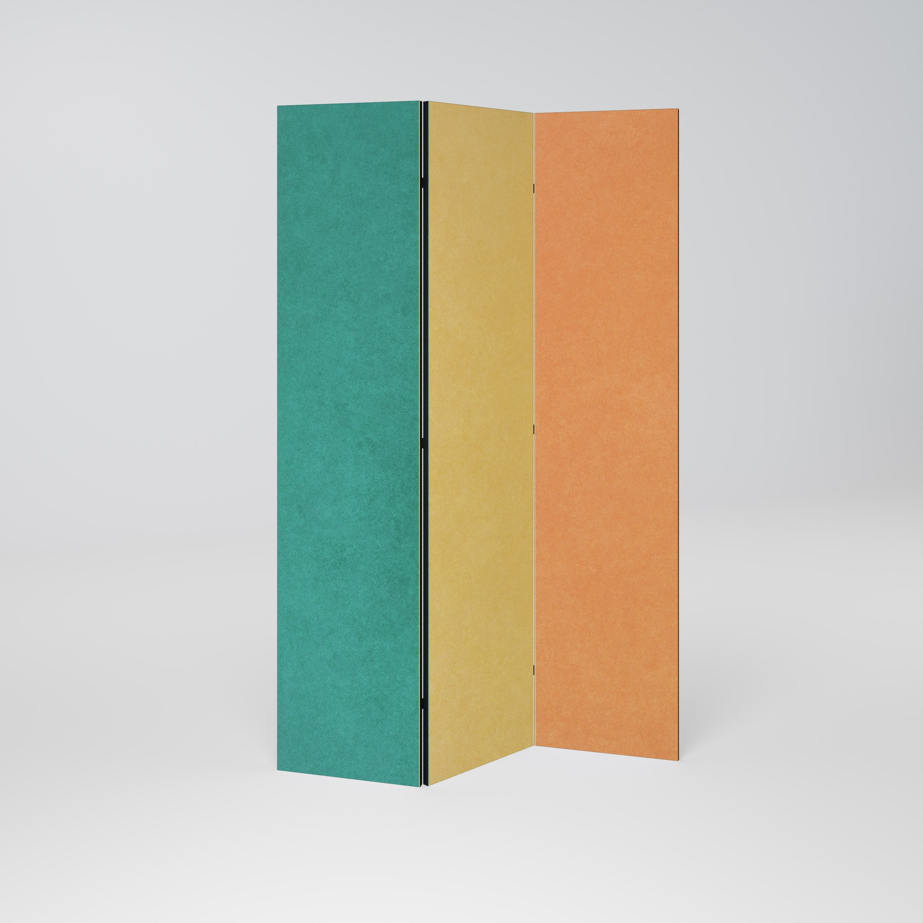 VIVA LA COLOR Dekorativer 3-teiliger Raumteiler